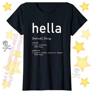 🍭☠️🍭BNWT 🍭☠️🍭HELLA DOPE TEE🍭☠️🍭